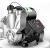 万河变频不锈钢增压泵自来水加压泵全自动220V管道自吸泵 280w全自动智能款缺水保护+