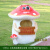 卡通垃圾桶玻璃钢雕塑大型户外创意景区公园幼儿园分类果皮箱摆件定制 笑脸蘑菇垃圾桶