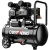 奥突斯气泵小型220V无油静音空压机高压木工喷漆打汽磅空气压缩机 550W-8L基本款黑色送4件套