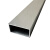 普霖乐 铝合金靠尺5公分6公分方管瓦工水泥地面找平冲筋 备件 100*25*1铝合金方管1.5米 