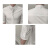 保罗马吕斯 PAUL MARIUS高档奢侈品牌男装夏季衬衫薄款纯色刺绣修身衬衣上衣男 白色 4XL (体重195斤以上)