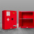OEMG 防爆柜化学品安全柜加仑工业易燃危险品防火箱危化品储存柜  30加仑红（加厚款）