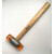 HUNTER猎人白胶锤/尼龙锤/安装锤木柄橡胶砂板模具锤 SEARS黄胶锤32mm