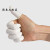 手指套防滑耐磨护手橡胶乳胶电子工业无尘一次性手指套 黑色指套(20粒)均码 默认