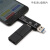 多合一读卡器两用高速USB相机SD内存卡小型tf记录仪储存转换安卓 白色带USB仅支持TF小卡 USB2.0