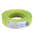 金龙羽 国标铜芯电线电缆单芯单股硬线BV-4平方电源线100米/卷 黄绿双色