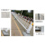 锦安行 JCH-JSH-600京式道路护栏市政护栏马路隔离栏人行道防撞围栏 一网一柱 高度0.6m 长3.08m 厚0.8mm