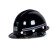 盾守 矿用安全帽矿工帽头盔三筋玻璃钢矿帽 黑色 单位：顶