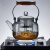 MDUG喷淋式煮茶器配件配件内胆四代蒸煮一体茶漏高硼硅耐热玻璃茶壶茶 小蒸漏(适合用蒸煮一体)