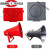 定制适用防爆广播扬声器喇叭号角wwww 音响3W含13灰色或者红