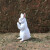 高楷泰祈祷水獭摆件散货合掌祈祷参拜动物鞠躬道歉的动物们公仔模型 高4 兔子