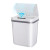 舒蔻（Supercloud）感应智能垃圾桶智能带盖自动感应厕所垃圾桶大号环卫 15L极地白