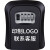 筑筠 钥匙盒密码锁 塑料密码锁 定制LOGO10个起做 单位/个 120*95*40mm 黑色