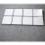 北欧黑白格子砖厕所厨房卫生间墙砖亮光瓷砖地铁砖面包砖300x600 亮光黑线八格 300*600