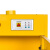 震迪气瓶柜防泄漏气罐存放柜黄色单瓶柜高1200mm可定制SD1249