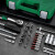 世达汽修工具套装套筒扳手棘轮维修组合家用修车工具箱多功能 151件套汽修套装(72齿弯柄)升级