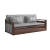 定制适用网红实木沙发床可折叠客厅小户型双人伸缩两用多功能新中式推拉床 1.9米环保椰棕+高弹海绵款