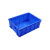 ABDT中吉万兴白色厚周转箱塑料盒子长方形工具箱零件盒收纳盒螺丝物 3蓝盖子要白备注520355285厚耐用