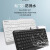 双飞燕双飞燕FK11有线台式笔记本电脑USB办公打字专用小键盘迷你 【有线FK15】高雅黑