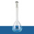 金固牢 A级容量瓶 加厚玻璃定量瓶定容瓶 透明磨口具塞耐高温实验室 25mL KZS-786