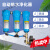 山头林村气泵空压机精密过滤器干噪除油除水冷干机小型气动油水分离器 1.5立方单支+球阀(备注：QPS型号