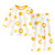 迪士尼儿童睡衣纯棉夏季宝宝家居服套装薄款婴儿长袖男童女宝儿童空调服 开衫兔子 120cm(120cm)