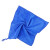 冰禹 BYQ-878 多功能细纤维吸水毛巾抹布 清洁挂绳毛巾 30*30cm 蓝色10条(小号)