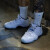 耐克（NIKE）Air Jordan 11 AJ11 Low 白蓝传奇蓝 低帮实战耐磨休闲运动篮球鞋 AV2187-001/大魔王 黑色 42.5