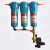 015压缩空气精密过滤器Q/P/S/C级油水分离器空压机过滤器干燥除油 QPS一套带单个电排