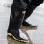 防滑钓鱼高筒雨鞋男士加绒水靴长筒短筒套鞋雨靴防水中筒水鞋胶鞋 W601牛筋底（厚底） 39
