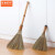 京洲实邦 扫地扫帚木地板软毛笤帚 地面头发清洁工具扫把  短柄小号（31*17cm）