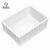 米奇特工 加厚周转箱塑料储物箱物料整理收纳盒 白色410*310*145mm