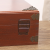 PDQ复古带锁盒子香樟木证件首饰木盒收纳木质实木储物箱子收纳盒 香樟木简洁版小号送锁