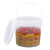 龙虾打包桶透明桶塑料桶 1-5L腐乳腌制泡菜桶捞汁小海鲜桶 1L/2L/3L/4L/5L (加厚打包桶样