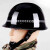 者也（ZYE）防暴头盔防护勤务安保器材防暴盔学校单位保安巡逻执勤防暴帽防护装备 PC防暴头盔-黑色