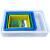 周转箱塑料盒长方形小盒子零件盒五金工具螺丝盒物料配件收纳盒胶 01号 150*97*54mm蓝色