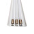 顺冠照明led灯管支架日光灯超亮节能荧光灯管1.2米20W30W48W棒管 灯管支架0.9单支平盖常规厚