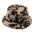 VERSACE JEANS COUTURE 范思哲帽子 男女通用聚酯纤维徽标图案花纹渔夫帽 E73GAZK01 棕色 S