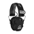 OLOEYWalkers射击战术耳机霍华德防护耳罩折叠式电子降噪拾音耳机比赛 黑色