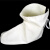 盾守布袜煤矿下井矿工袜白色低筒护脚套（单位：双）