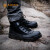 靴军迷防滑男特种兵户外登山鞋高帮陆战术靴沙漠靴 42 黑色