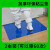 地板沾灰粘尘垫可撕式家用门口除污地贴一次性脚踏黏灰垫环保无味 加厚-绿色 10本装10本=300张 平 45x60cm