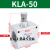 节流阀ASC200-08气动调气阀KLA-15可调流量控制阀调节单向调速阀 褐色 节流阀 ASC-08