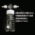 螺口洗气瓶 GL45玻璃缓冲瓶 PTFE四氟特氟龙耐腐蚀2505001000ml 1000mL四氟整套