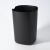 智能垃圾桶自动感应翻盖垃圾分类办公室厨房卫生间垃圾桶 方圆12L单桶磨砂黑(盖子)