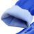 博尔格 201 耐油手套 耐酸碱防水布里劳保浸胶PVC 手套 10付/包 201 蓝色 均码
