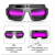 变色电焊工眼镜 电焊眼镜自动变光焊工专用防护眼镜烧焊氩弧焊防 带头灯电焊面罩+6个礼物 (头灯+