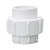 海斯迪克 PVC给水活接全塑胶粘插口活接头给水管件 20 HKCL-867