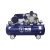 鸣固 空压机皮带机380V工业气泵皮带式空气压缩机蓝配银W-0.9/12.5(三相）7.5KW（整机四件套+F30钉枪+机油）