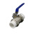 语塑 PPR水管配件 双活接球阀 DN25 10个装 此单品不零售 企业定制